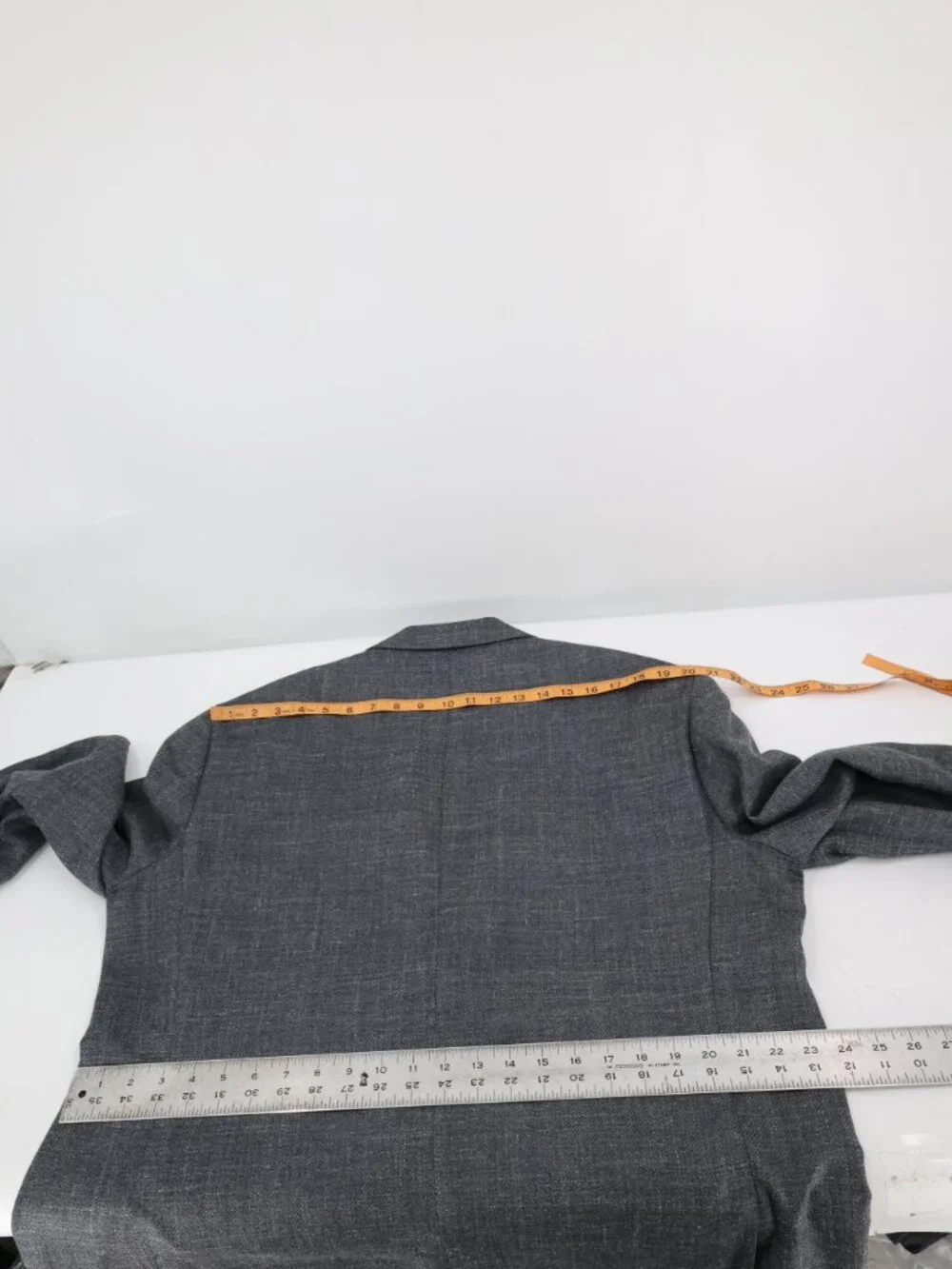 Canali Kei Sport coat mens 52R Slim Wool Silk Linen Unstructured gray half lined